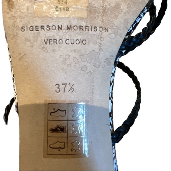 Sigerson Morrison strappy sandals - size 37.5 - Picture 3 of 3